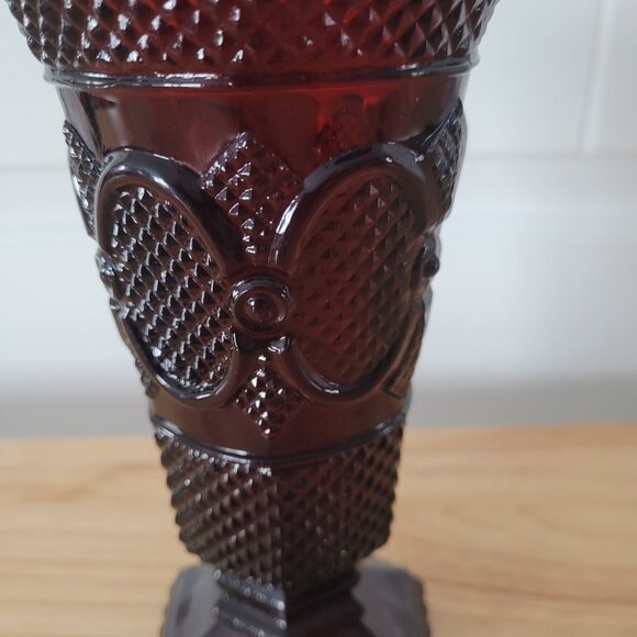 Avon Cape Cod Collection Ruby Red Glass - Picture 3 of 4